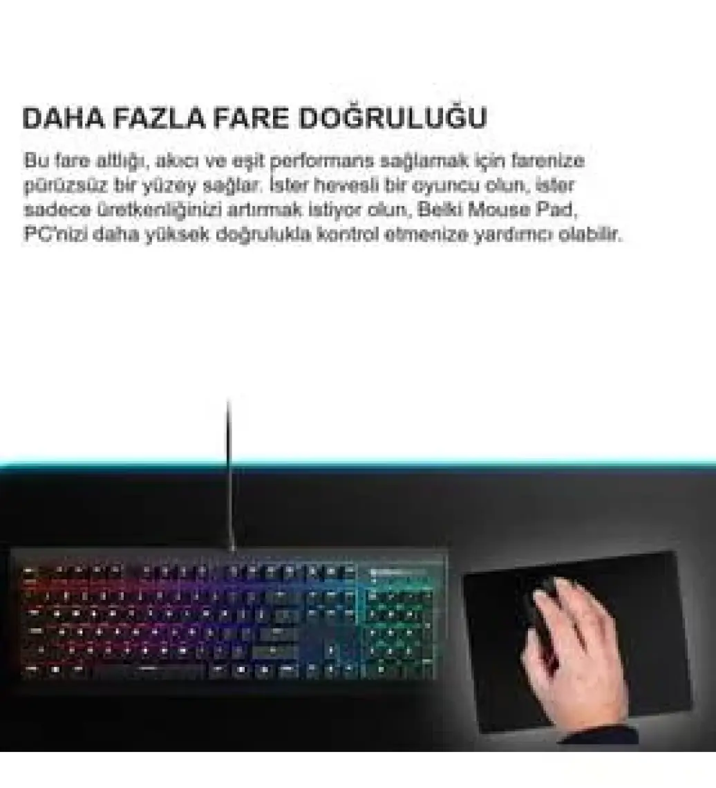 Active Team MP07 - 24x33 Ofis ve Gaming Mousepad | Kaymaz Taban, Oyuncu Gamepad, Ev, Ofis, Oyun için