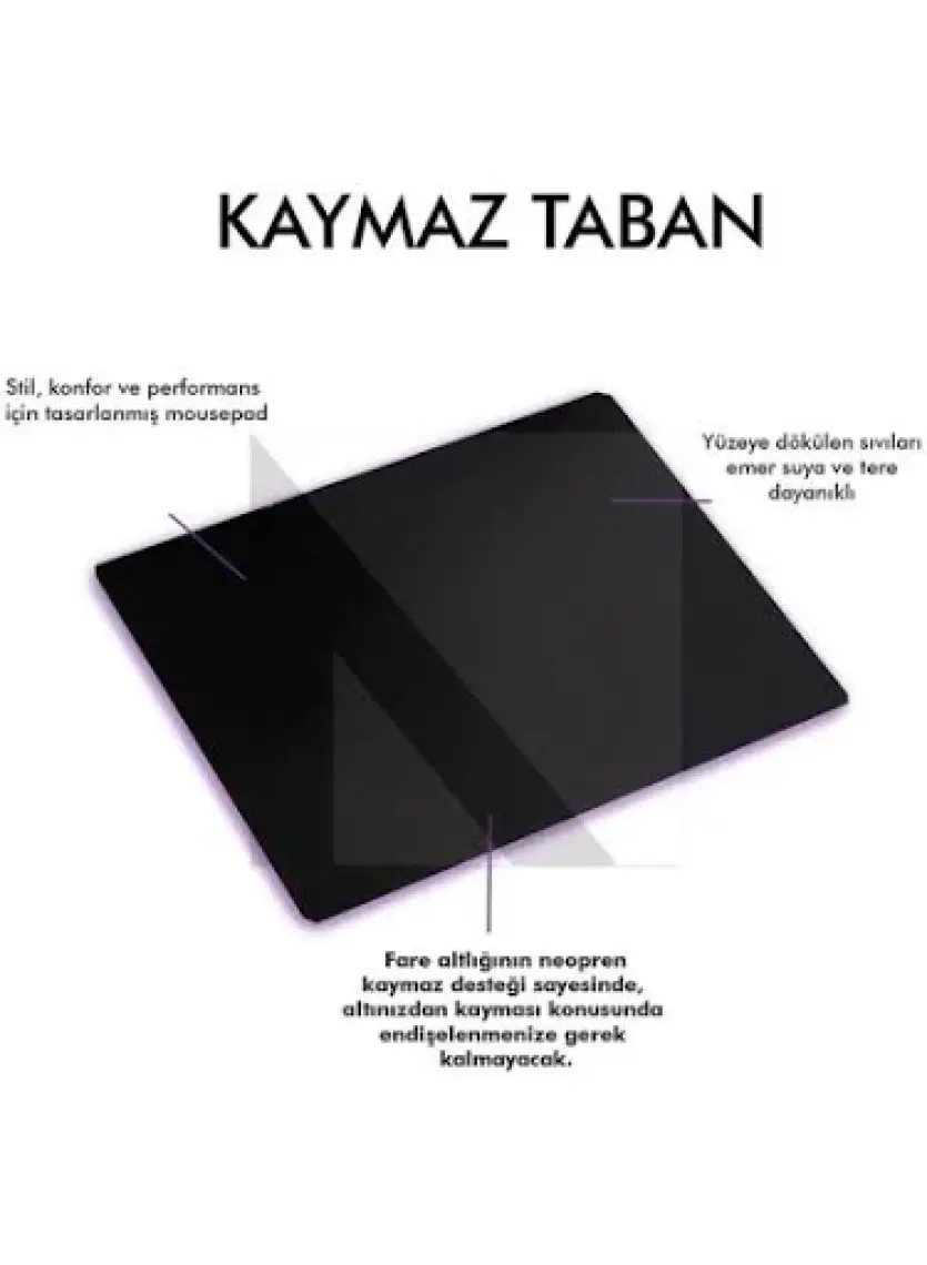 Active Team MP07 - 24x33 Ofis ve Gaming Mousepad | Kaymaz Taban, Oyuncu Gamepad, Ev, Ofis, Oyun için