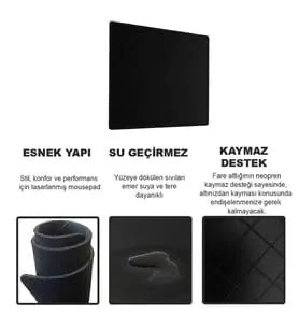 Active Team MP07 - 24x33 Ofis ve Gaming Mousepad | Kaymaz Taban, Oyuncu Gamepad, Ev, Ofis, Oyun için