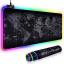 Sarftech 80X30 Rgb Dünya Desenli Speed Yüzey Mouse Pad LED Işıklı Gaming Mouseped 80X30