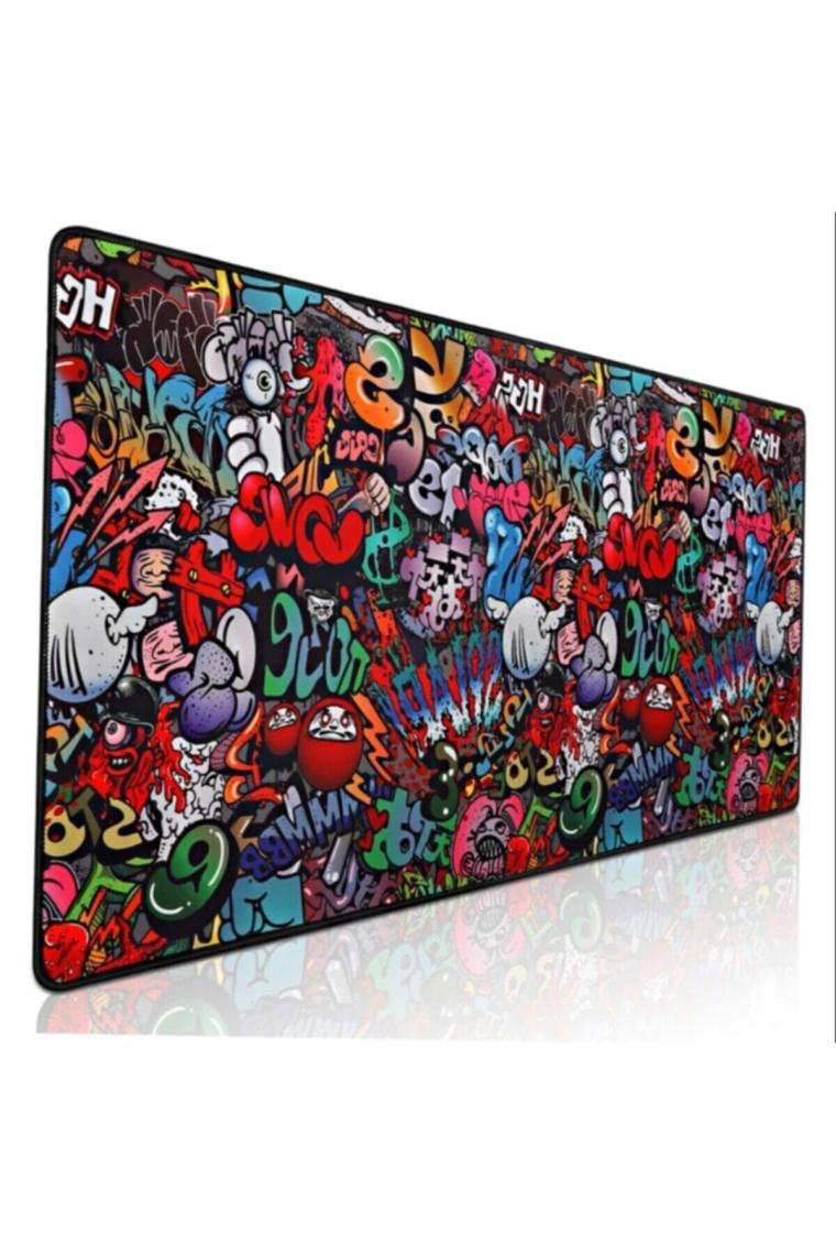 SGE TEKNOLOJİ 70 x 30 cm Paint Dikişli Mouse Pad