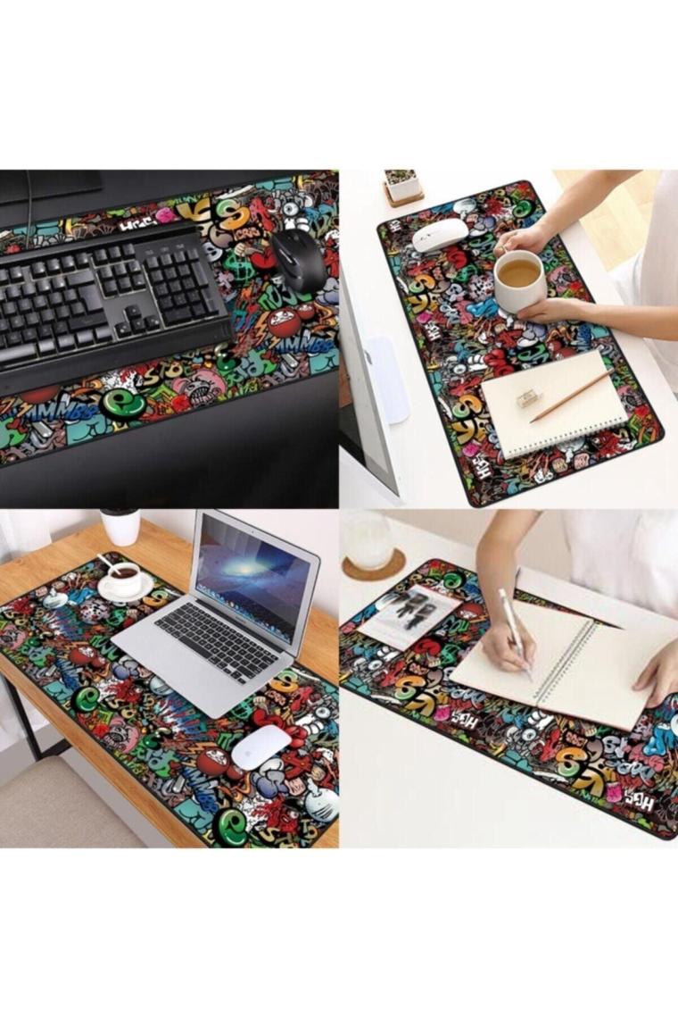 SGE TEKNOLOJİ 70 x 30 cm Paint Dikişli Mouse Pad