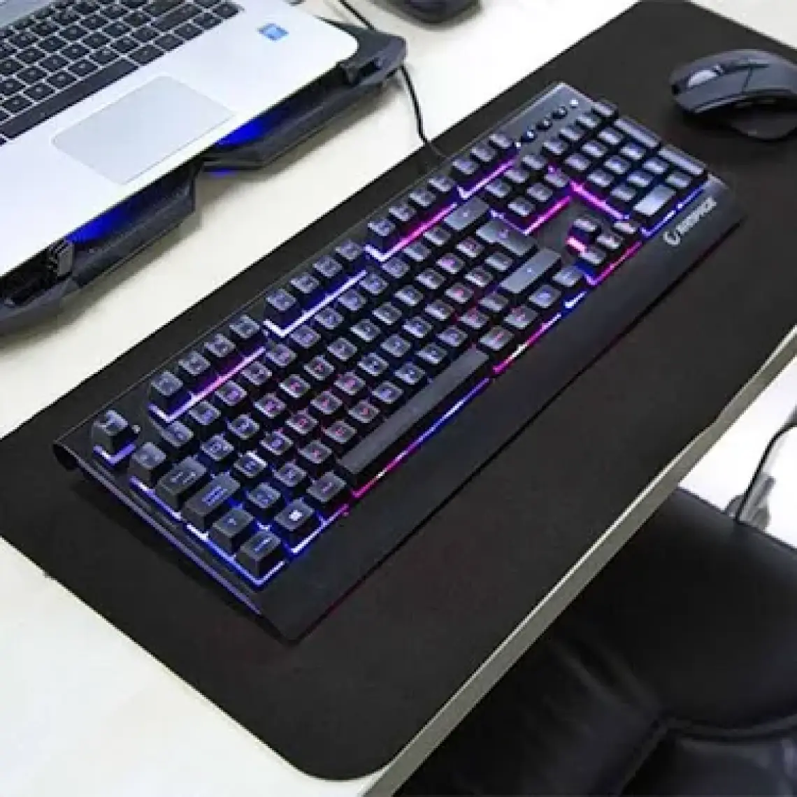 Addison 300271 Siyah Oyuncu Uzun Mouse Pad