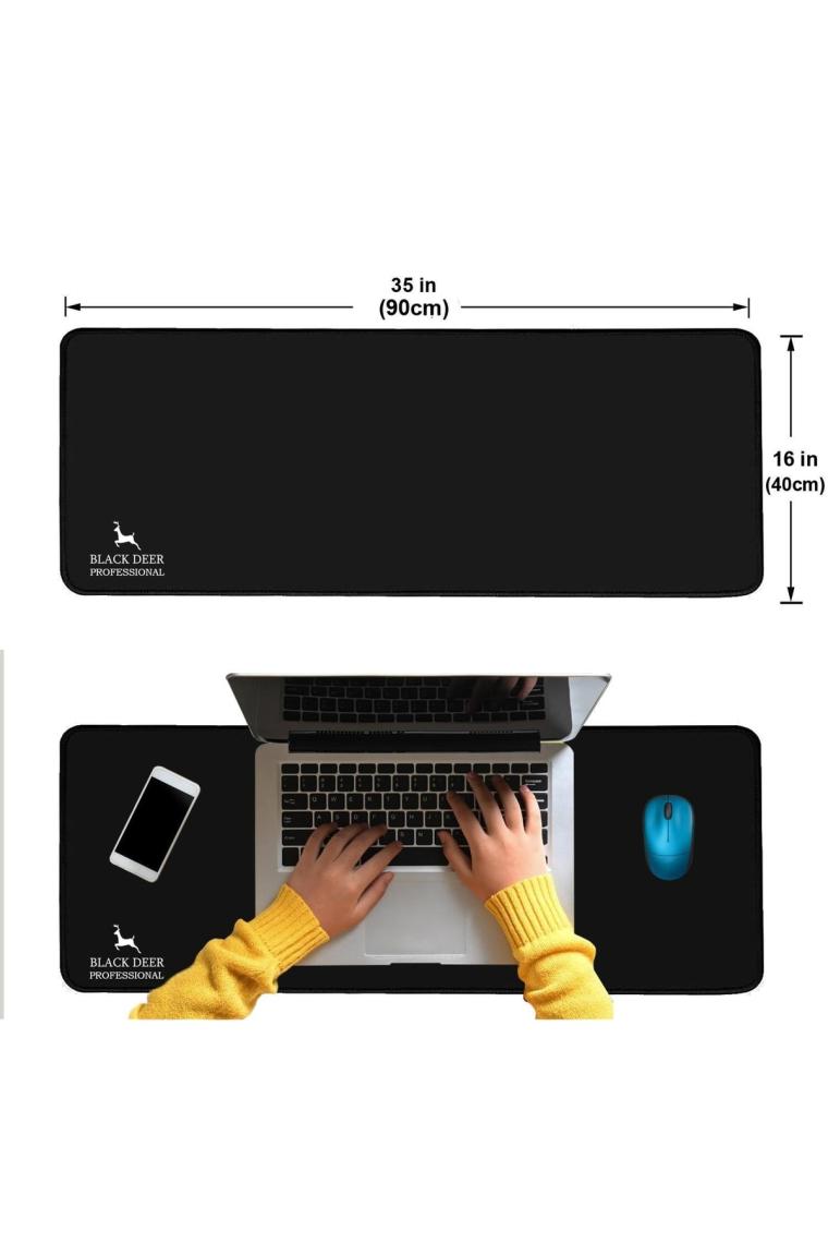 Professional Siyah Large Boy Gaming Mouse Pad 90x40 Cm
