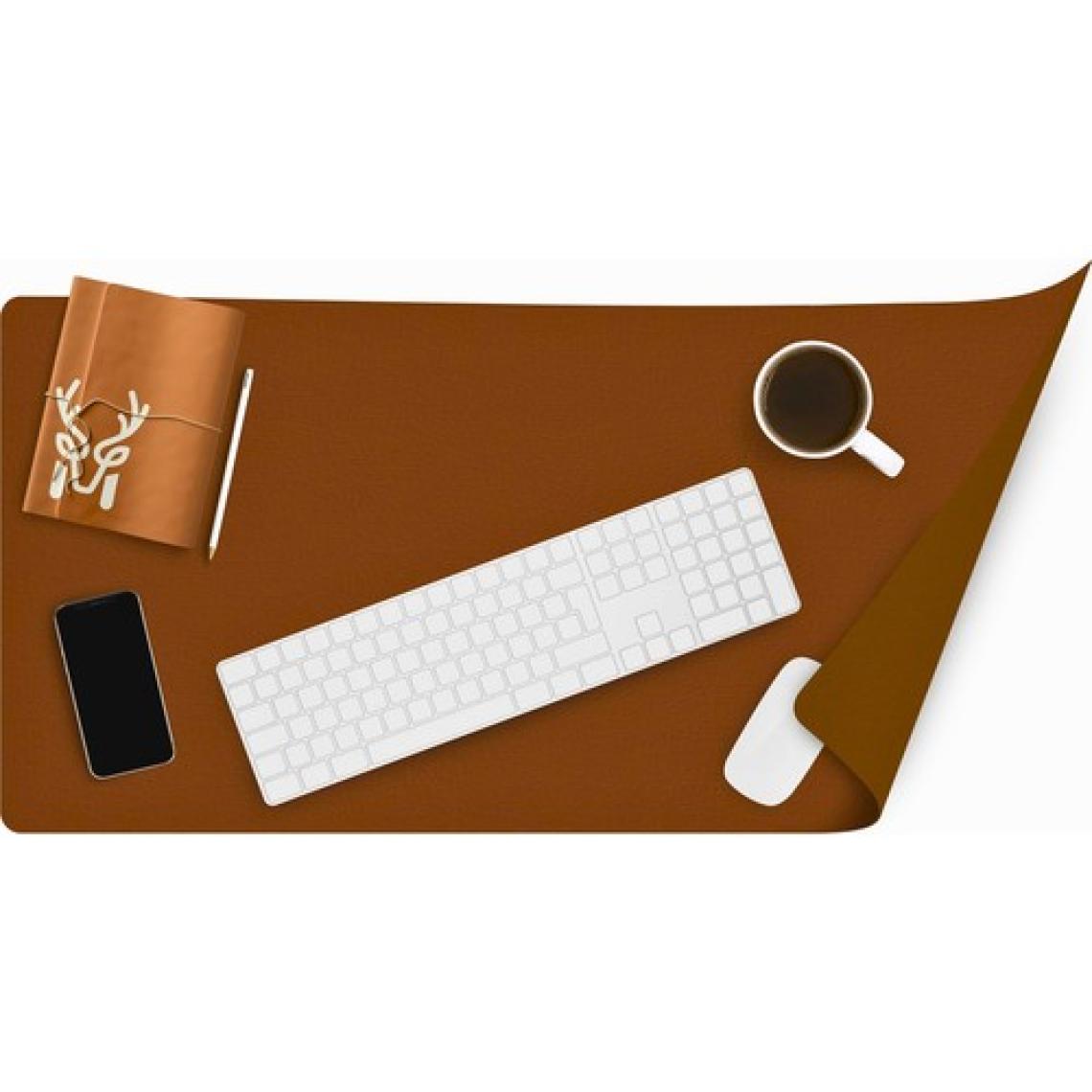 Modica Lindos - Deri Mat, Masa Pedi, Büyük Mouse Pad, Ofis Için Mat, Su Geçirmez Mat, Ofis ve Ev Için Deri Pedi, Gaming Masa Matı, Masaüstü Için Masa
