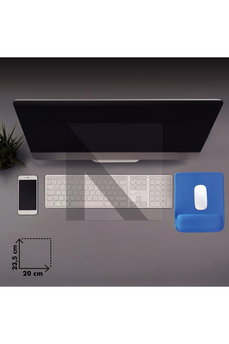 Active Team MP02 - Dörtgen Bilek Destekli Mouse Pad | Konfor, Kaymaz Taban, Ergonomik, Yumuşak, Ev,ofis