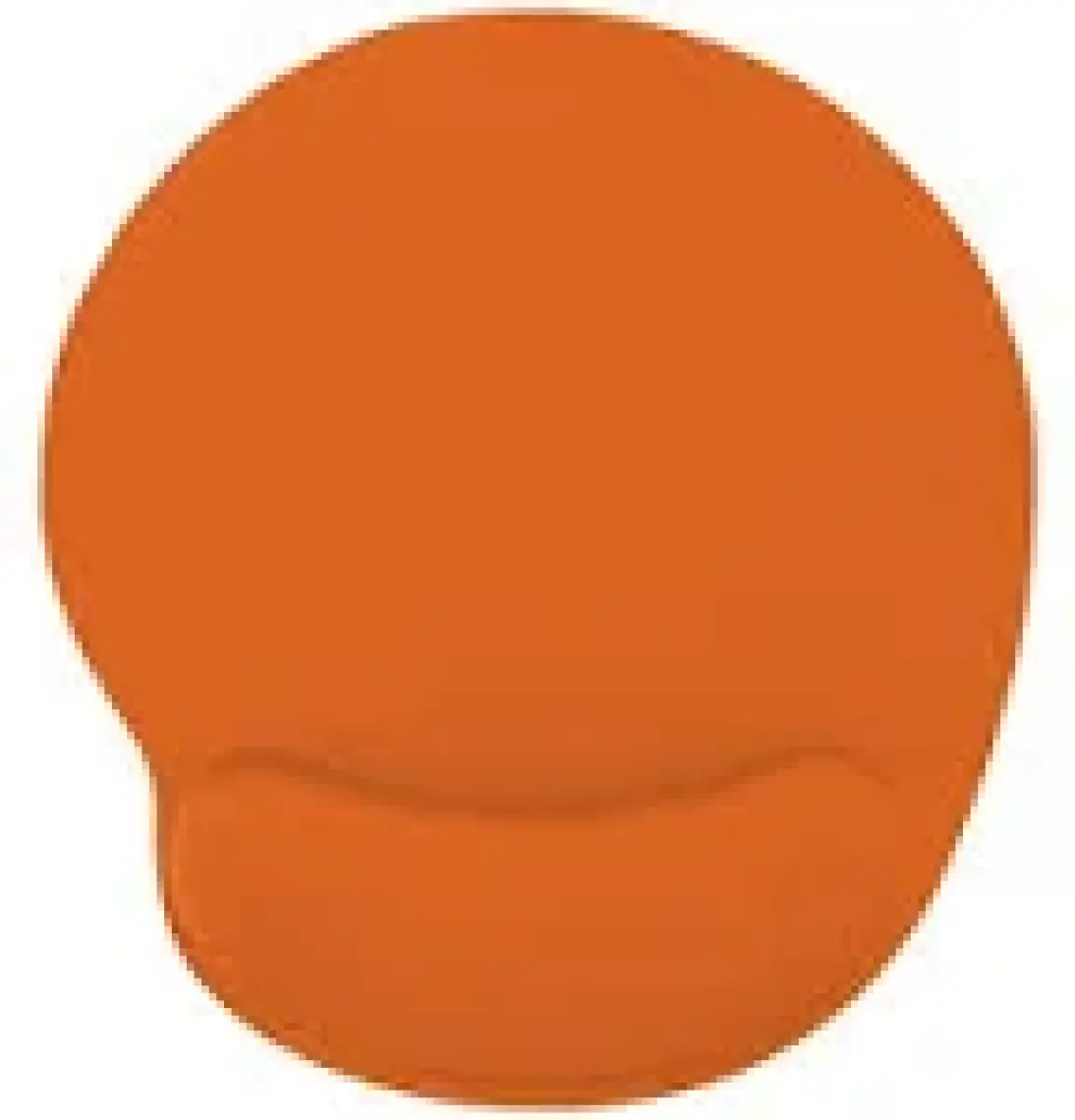 Turuncu Bilek Destekli Ergonomik  Kaymaz Taban Mouse Pad