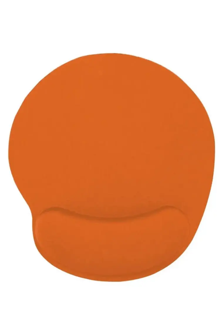 Turuncu Bilek Destekli Ergonomik  Kaymaz Taban Mouse Pad