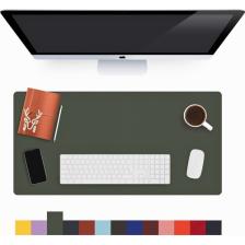 Modica Lindos - Deri Mat, Masa Pedi, Büyük Mouse Pad, Ofis Için Mat, Su Geçirmez Mat, Ofis ve Ev Için Deri Pedi, Gaming Masa Matı, Masaüstü Için Masa