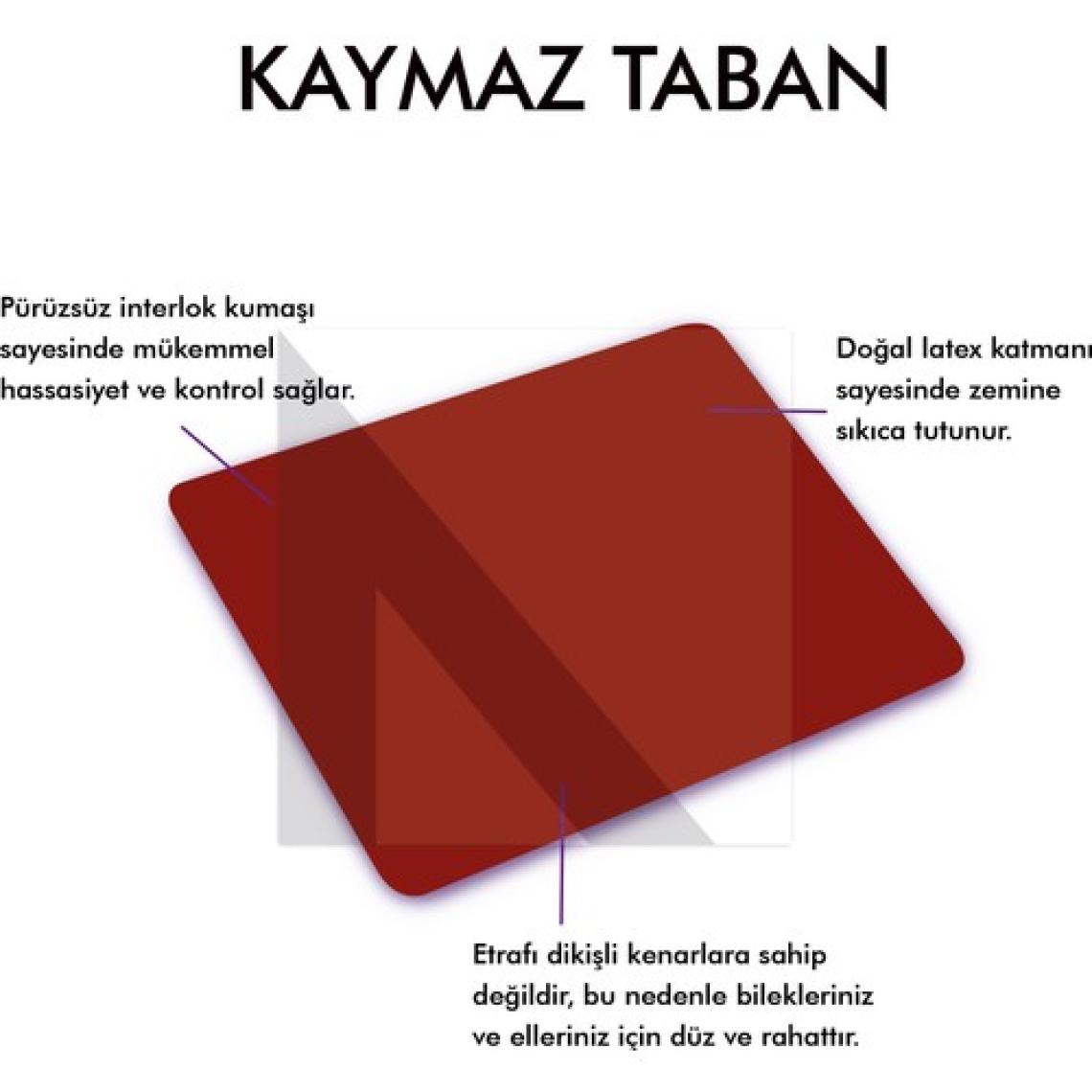 Active Team MP05 - 27x23 Kırmızı Pembe Gaming Mousepad | Kaymaz Taban, Oyuncu Gamepad,Ev,Ofis,Oyun