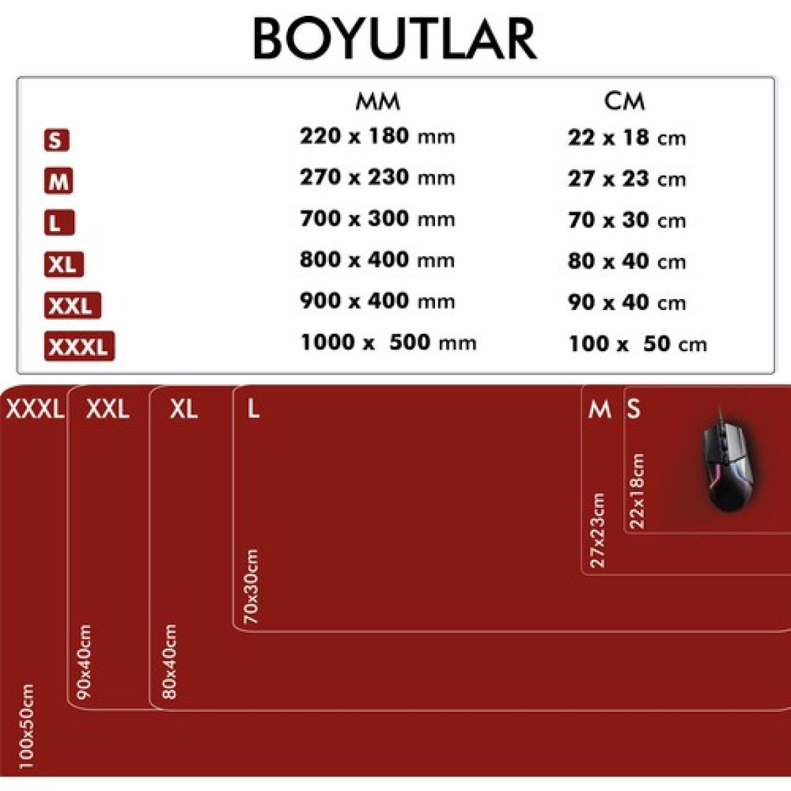 Active Team MP05 - 80x40 xLarge Kırmızı Gaming Mousepad | Kaymaz Taban, Oyuncu Gamepad,Ev,Ofis,Oyun