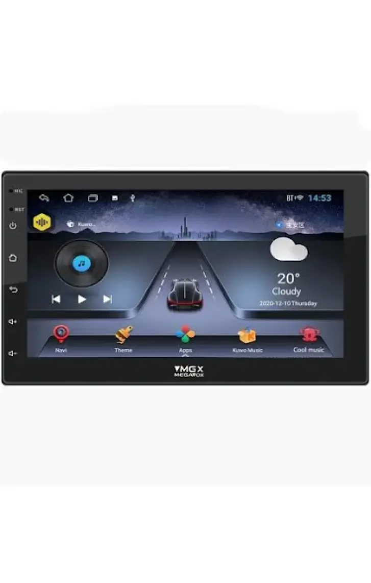 Megavox KDM7002AND 7 Inç 2 GB Ram Bt/wi-Fi Android 10 Double Monitör Teyp