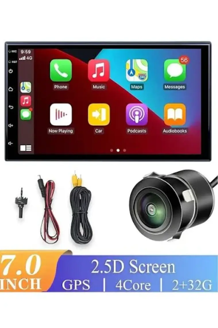 Megavox KDM7002AND 7 Inç 2 GB Ram Bt/wi-Fi Android 10 Double Monitör Teyp