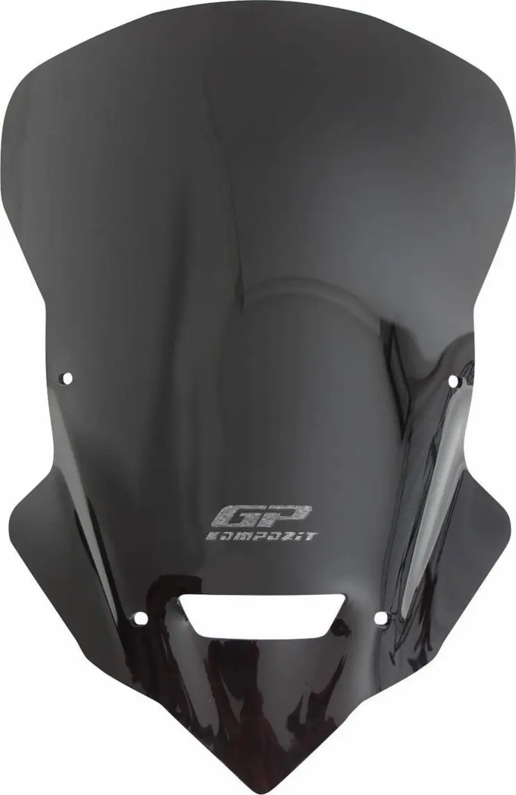 GP Kompozit Bajaj Dominar 250 / 400 2017-2024 Uyumlu Ön Cam Siyah 48 cm