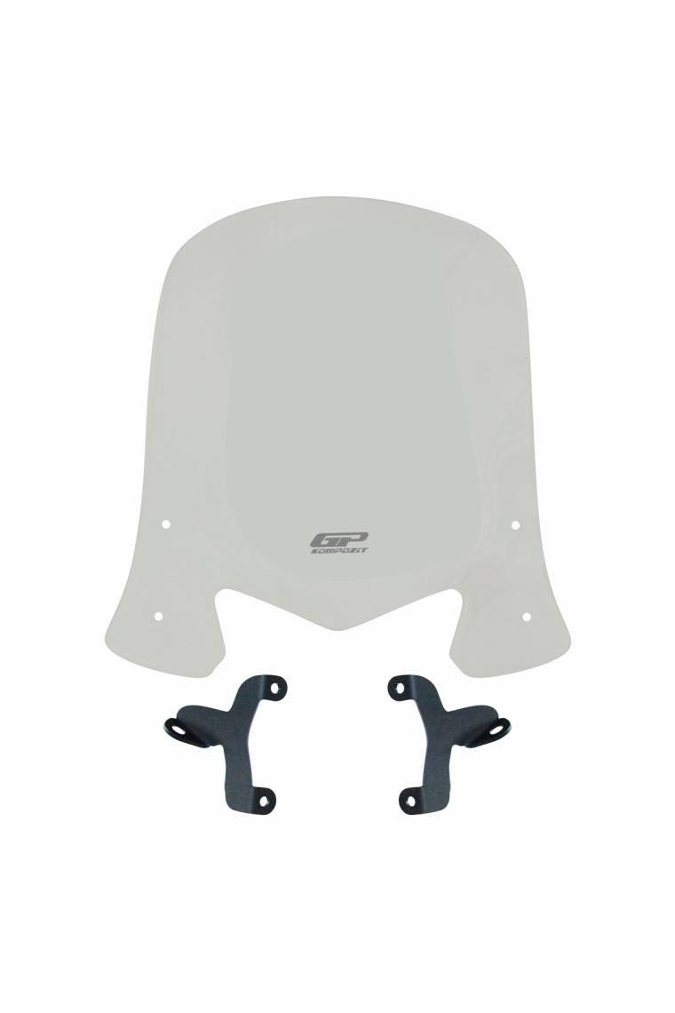 GP Kompozit TVS Jupiter 110/125 2023-2024 Uyumlu Ön Cam Şeffaf - 42 Cm