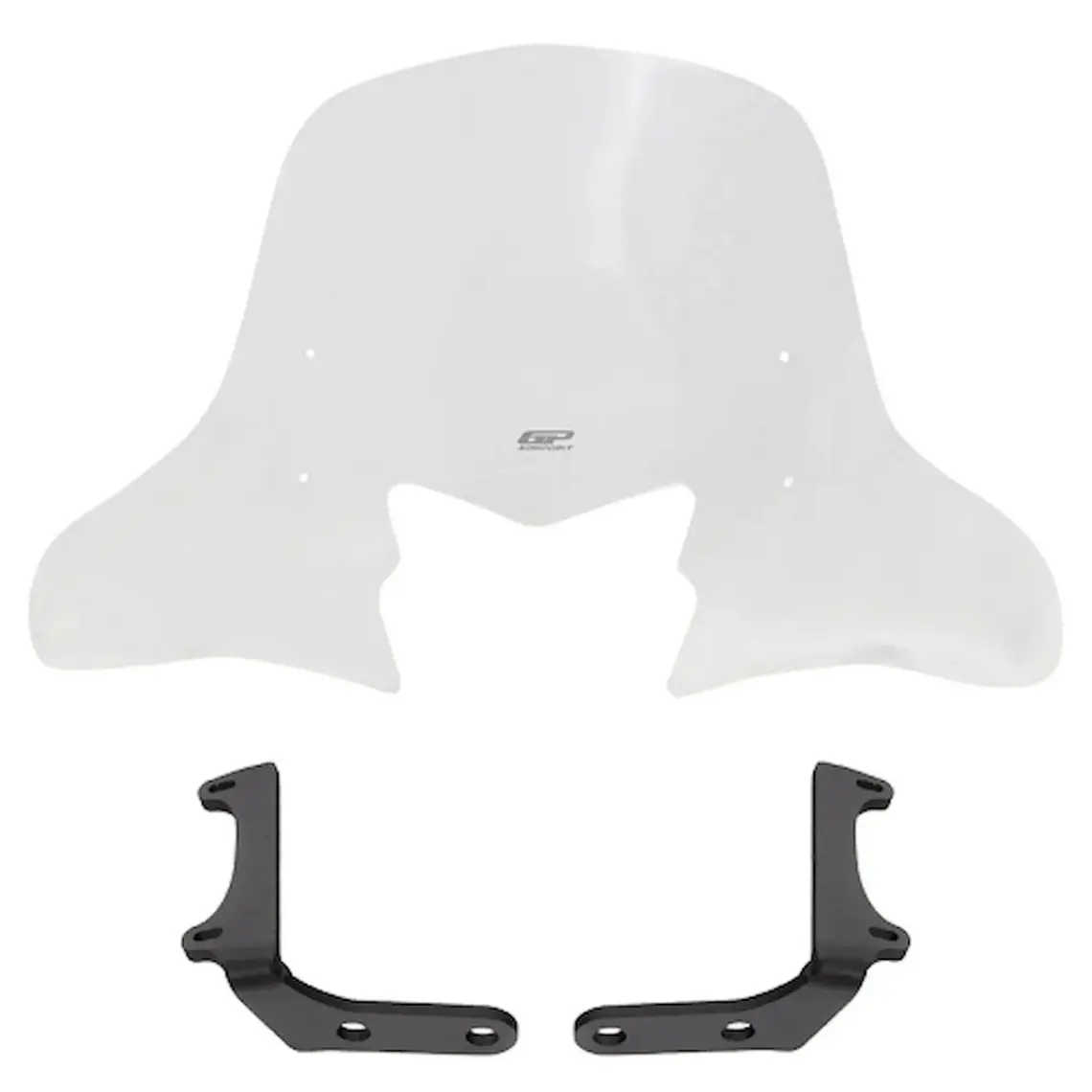 GP Kompozit Honda Dio 2021-2024 Uyumlu Ön Cam Şeffaf 58 cm