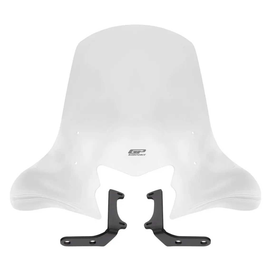 GP Kompozit Honda Dio 2021-2024 Uyumlu Ön Cam Şeffaf 58 cm