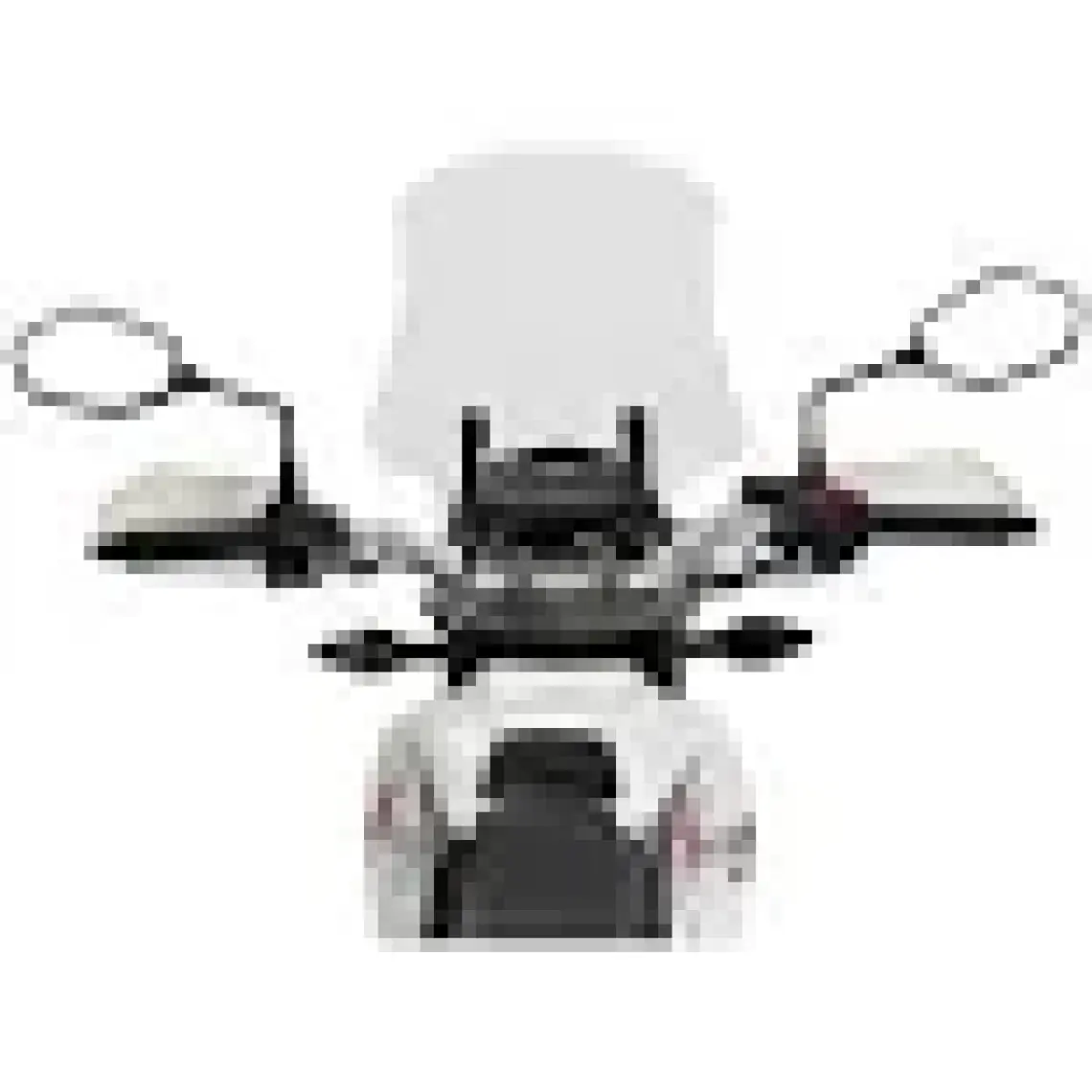 GP Kompozit Hero X-Pulse 200 2020-2024 Uyumlu Tur Camı Füme 49 cm