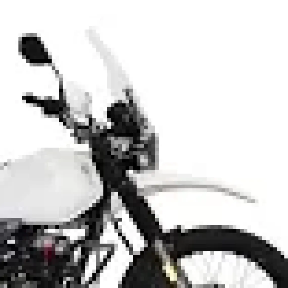 GP Kompozit Hero X-Pulse 200 2020-2024 Uyumlu Tur Camı Füme 49 cm