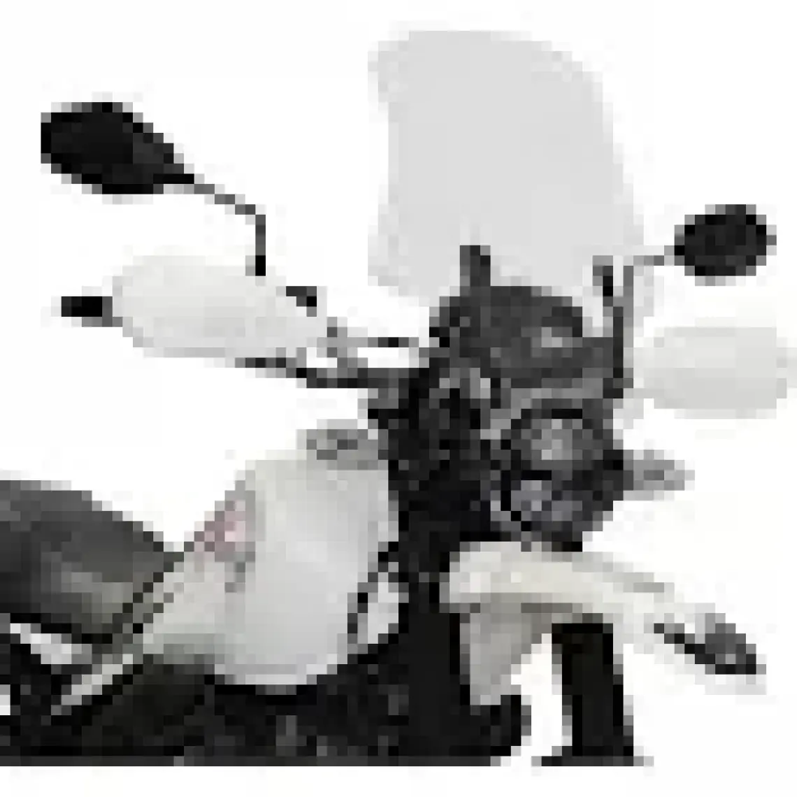 GP Kompozit Hero X-Pulse 200 2020-2024 Uyumlu Tur Camı Füme 49 cm