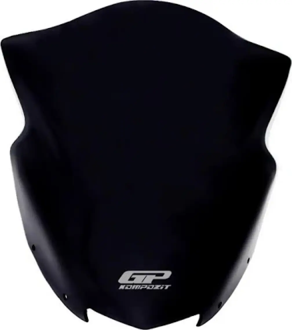 GP Kompozit Bajaj Dominar 250 / 400 2017-2024 Uyumlu Kısa Ön Cam Siyah 37 cm