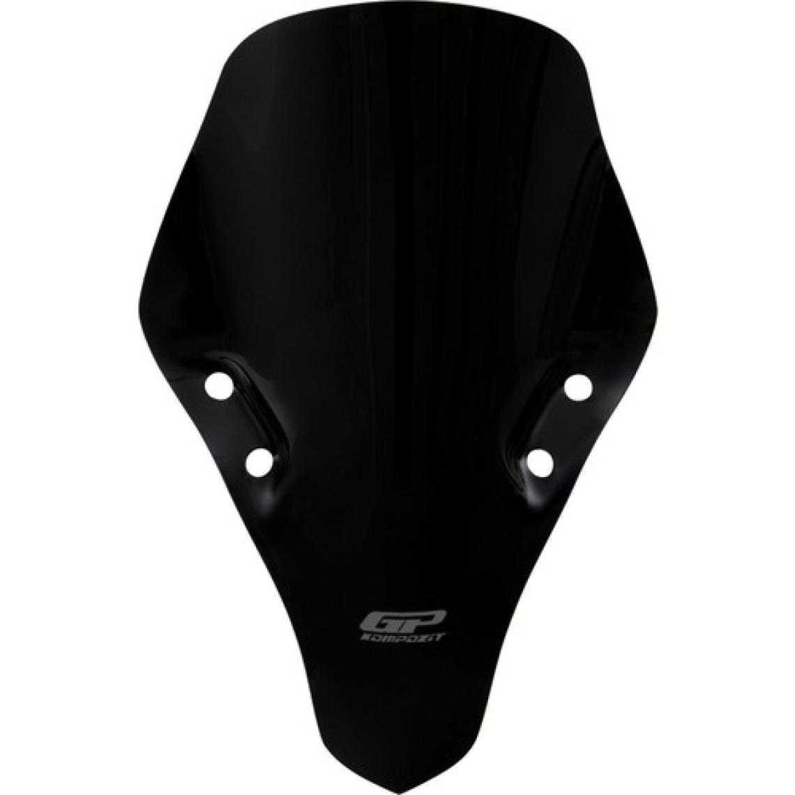 GP Kompozit CF Moto 250 SR 2020-2024 Uyumlu Ön Cam Siyah 42 cm