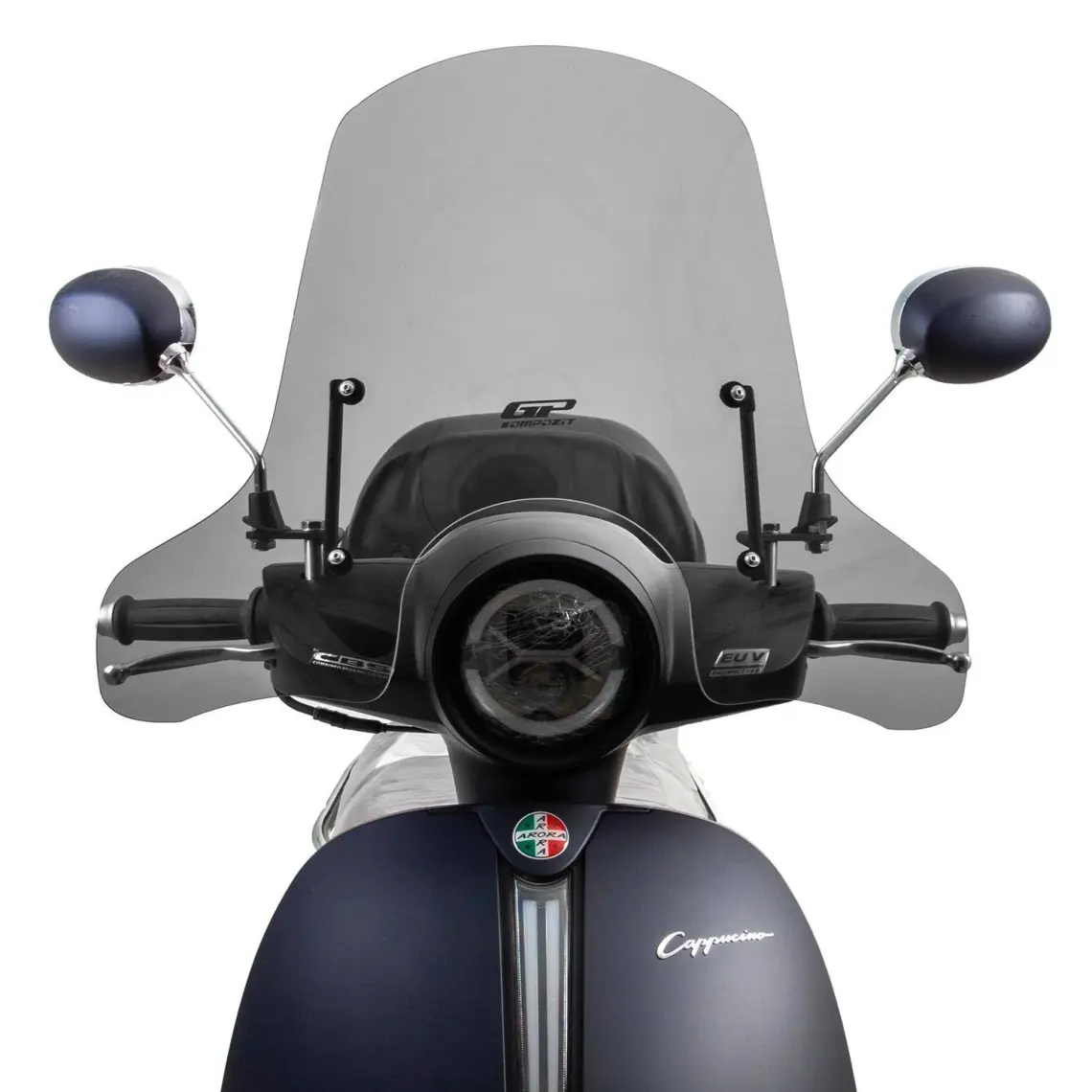 GP Kompozit Arora Cappucino 50 / 125 2019-2024 Uyumlu Ön Cam Füme 55 cm