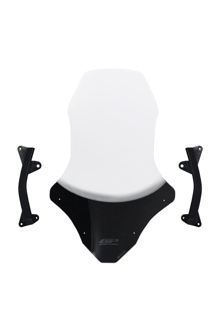 GP Kompozit Honda PCX 125 2021-2024 Uyumlu Ön Tur Camı Şeffaf 79 cm