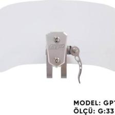 GP Kompozit GP104 Universal Asansörlü Deflektör Şeffaf Siyah Apar