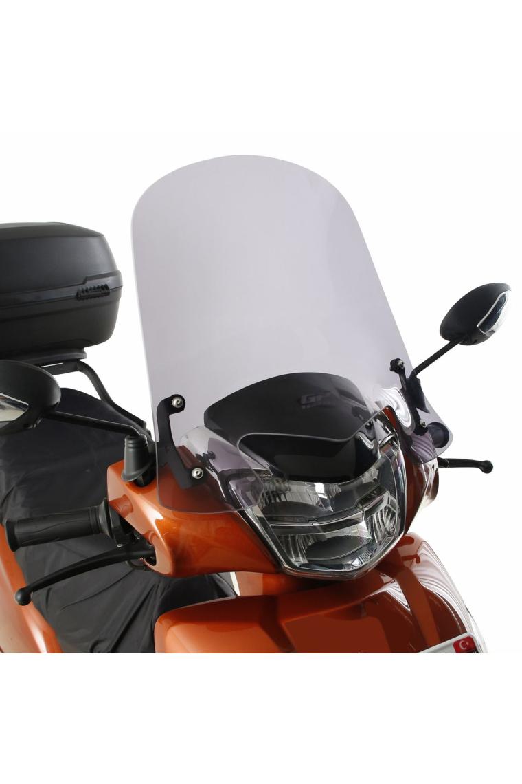 GP Kompozit TVS Jupiter 110/125 2023-2024 Uyumlu Ön Cam Füme 42 cm