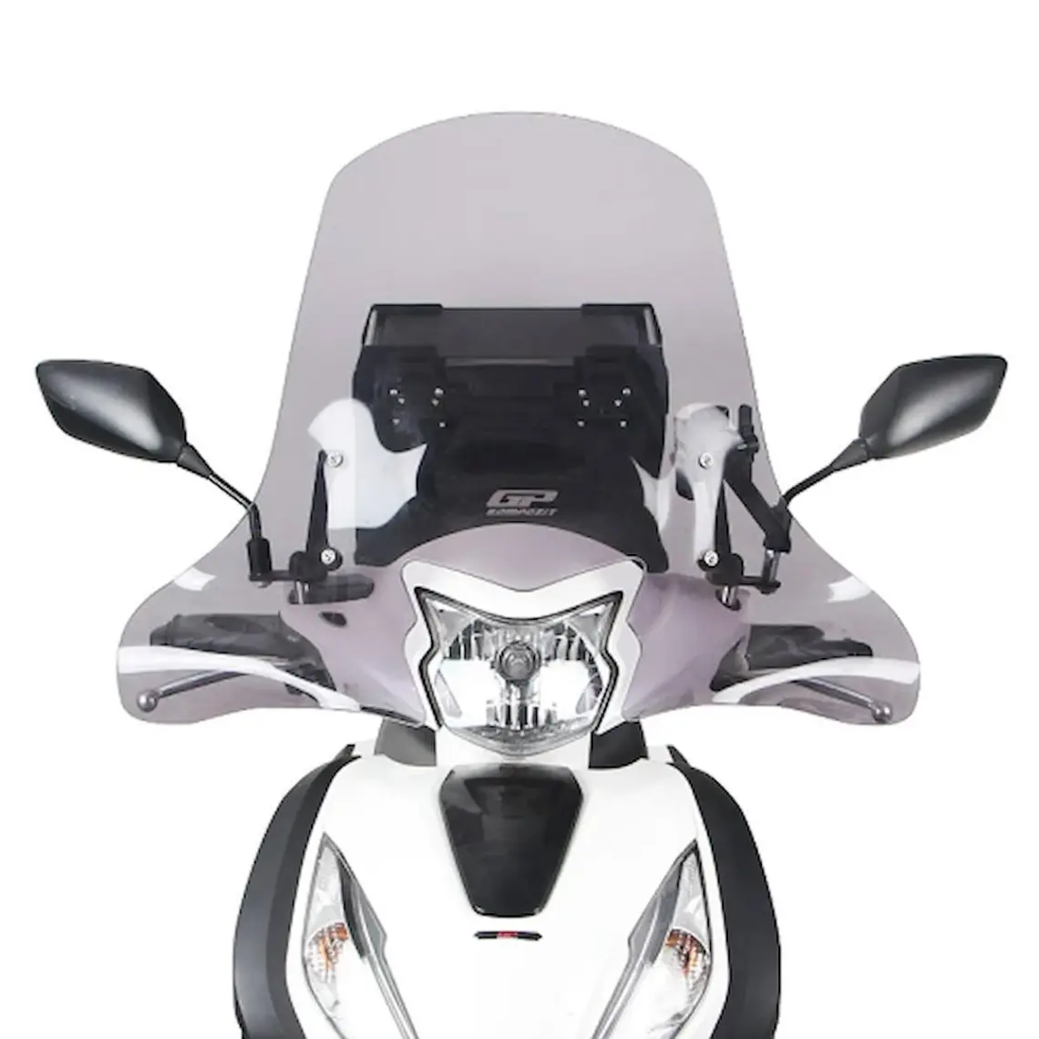 GP Kompozit Honda Dio 2021-2024 Uyumlu Ön Cam Füme 58 cm