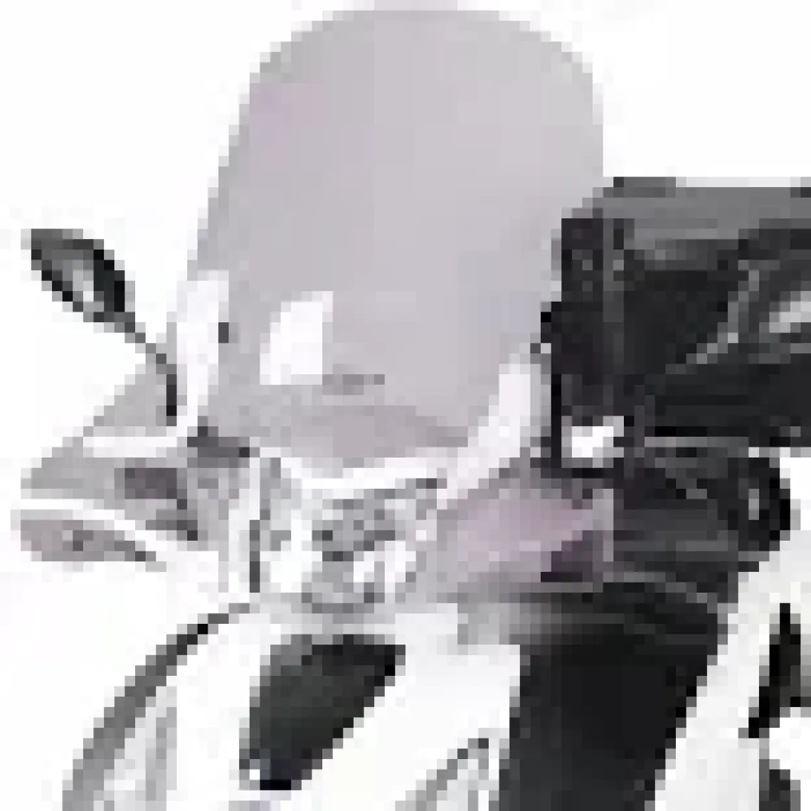 GP Kompozit Honda Dio 2021-2024 Uyumlu Ön Cam Füme 58 cm