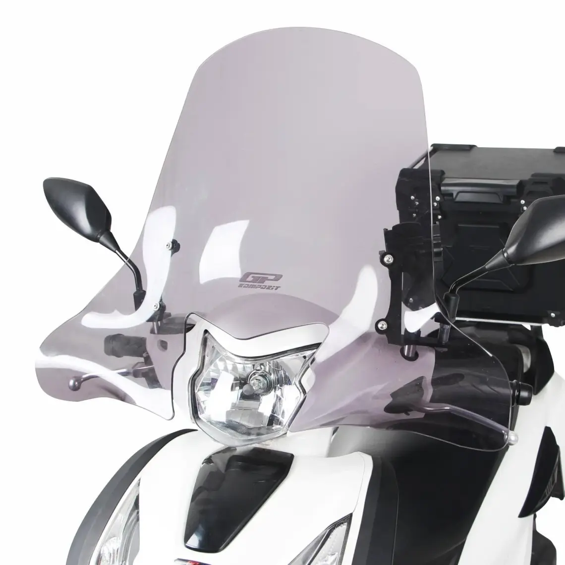 GP Kompozit Honda Dio 2021-2024 Uyumlu Ön Cam Füme 58 cm