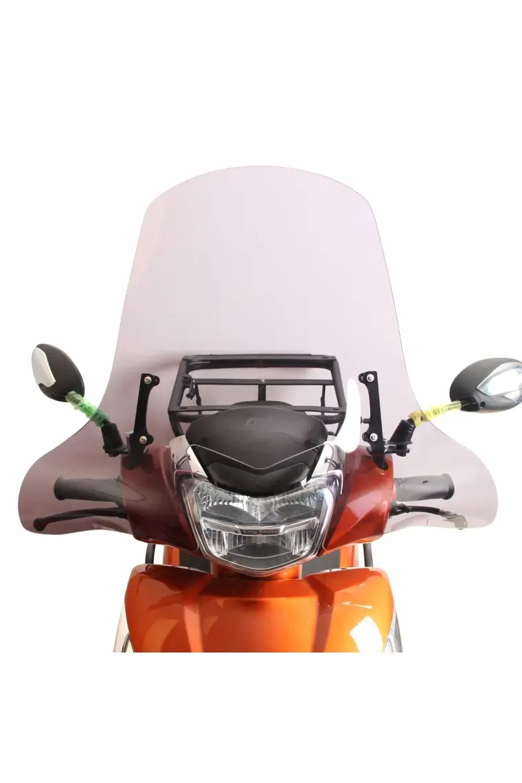 Gp Kompozit Tvs Jupiter 125 2023-2024 Uyumlu Ön Cam Füme 58 cm