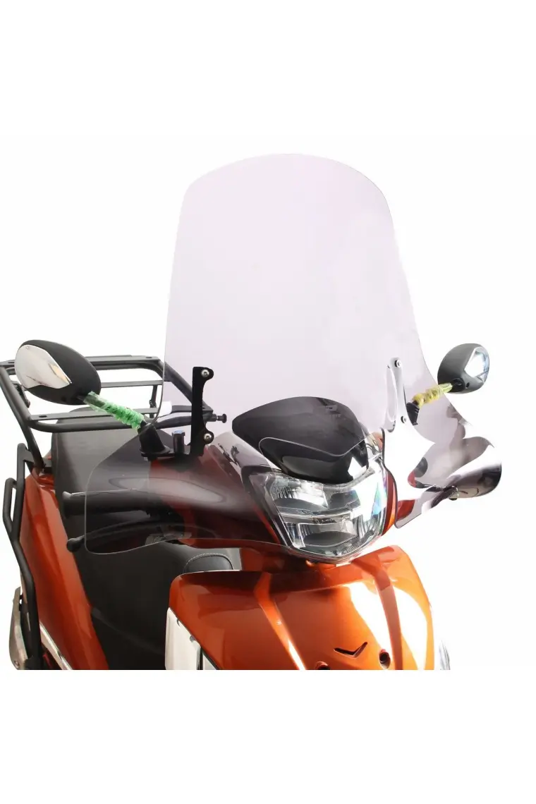 Gp Kompozit Tvs Jupiter 125 2023-2024 Uyumlu Ön Cam Füme 58 cm