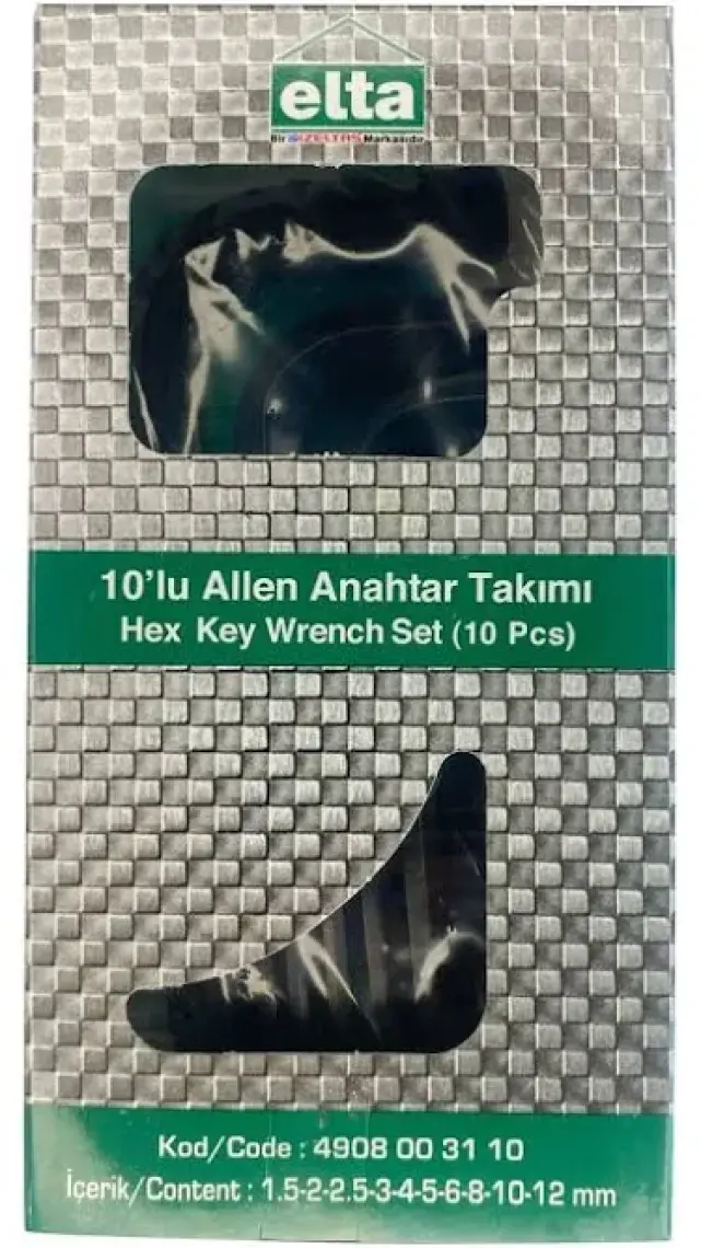 Elta Allen Anahtar Takımı 10'lu