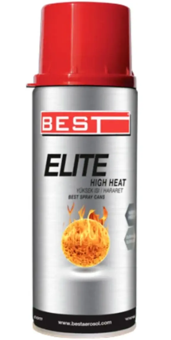 Motip 300°C Isıya Dayanıklı Kırmızı Boya 400 Ml. Made in Germany