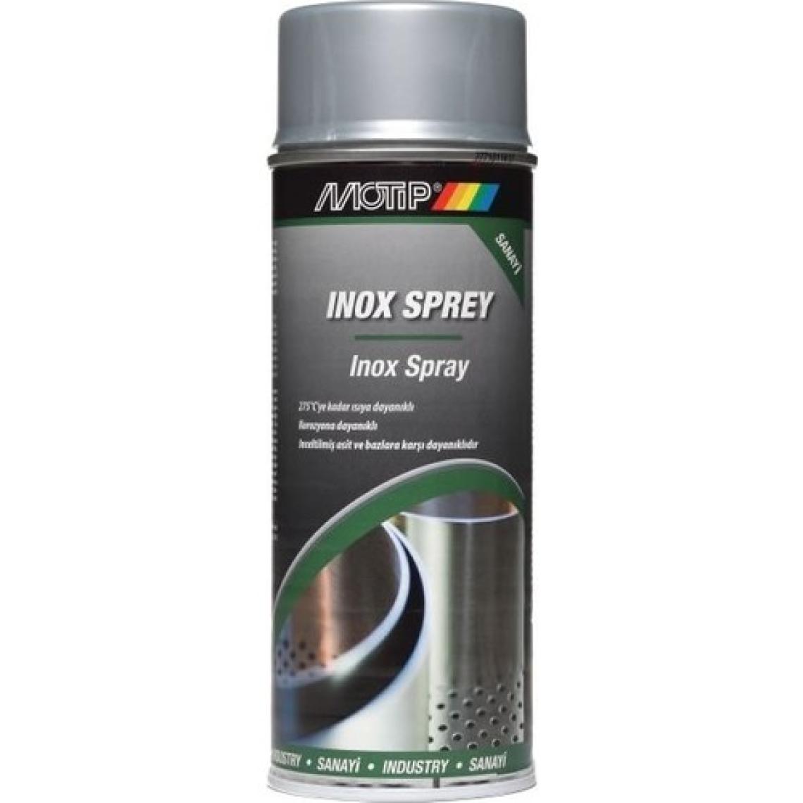 Motip Paslanmaz İnox Sprey Boya - 400 ml