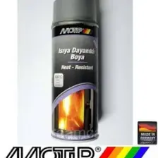 Motip 690°C Isıya Dayanıklı Gümüş Boya 400 Ml. Made in Germany