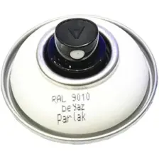 Motip Carat Parlak Beyaz Sprey Boya - 400 ml RAL9010