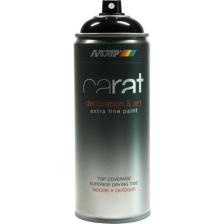Motip Carat Parlak Siyah Sprey Boya - 400 ml RAL9005