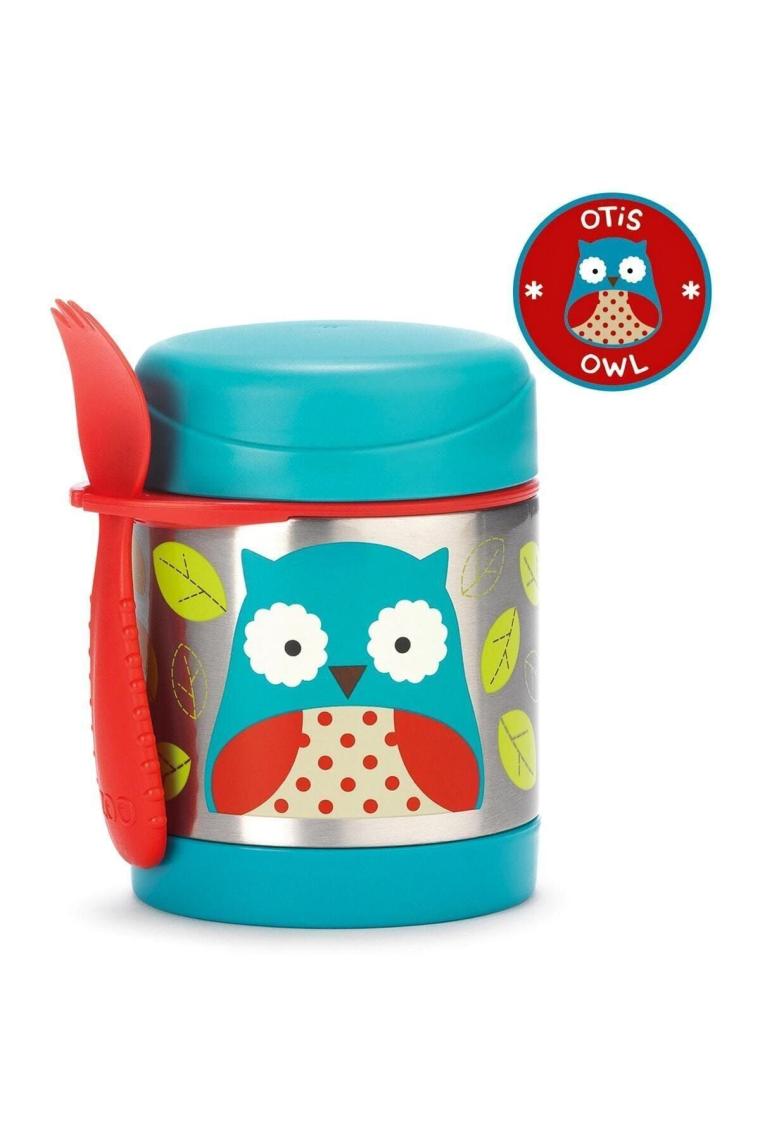 Skip Hop Zoo Baykuş 325 ml Paslanmaz Çelik Termos