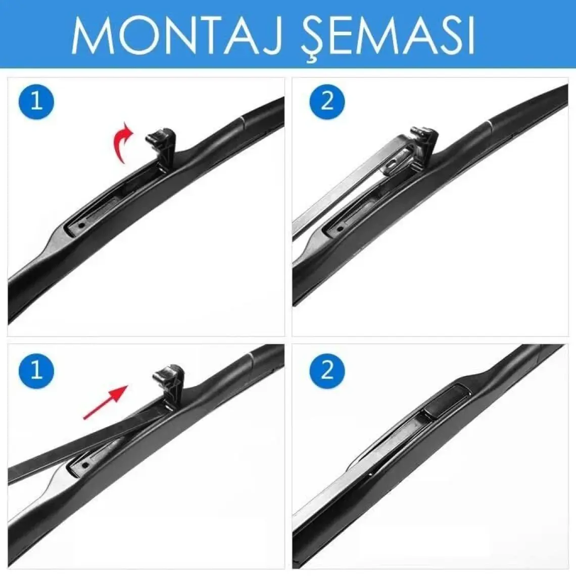 Sentinel Hibrit Toyota Corolla Ön Silecek Takımı (2007-2017)