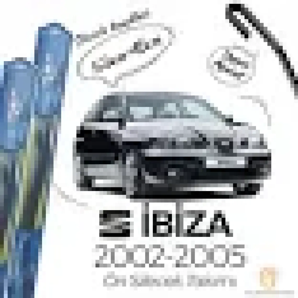 R.B.W. Seat Ibiza Hybrid Silecek Takımı 2002-2005