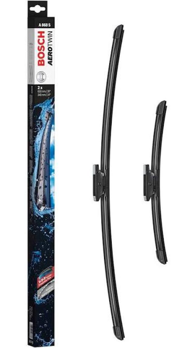 Bosch Aerotwin Silecek Seti - [650/340 Mm] Renault Clio 4 (2012 - 2021) [Bh] - A 868 S