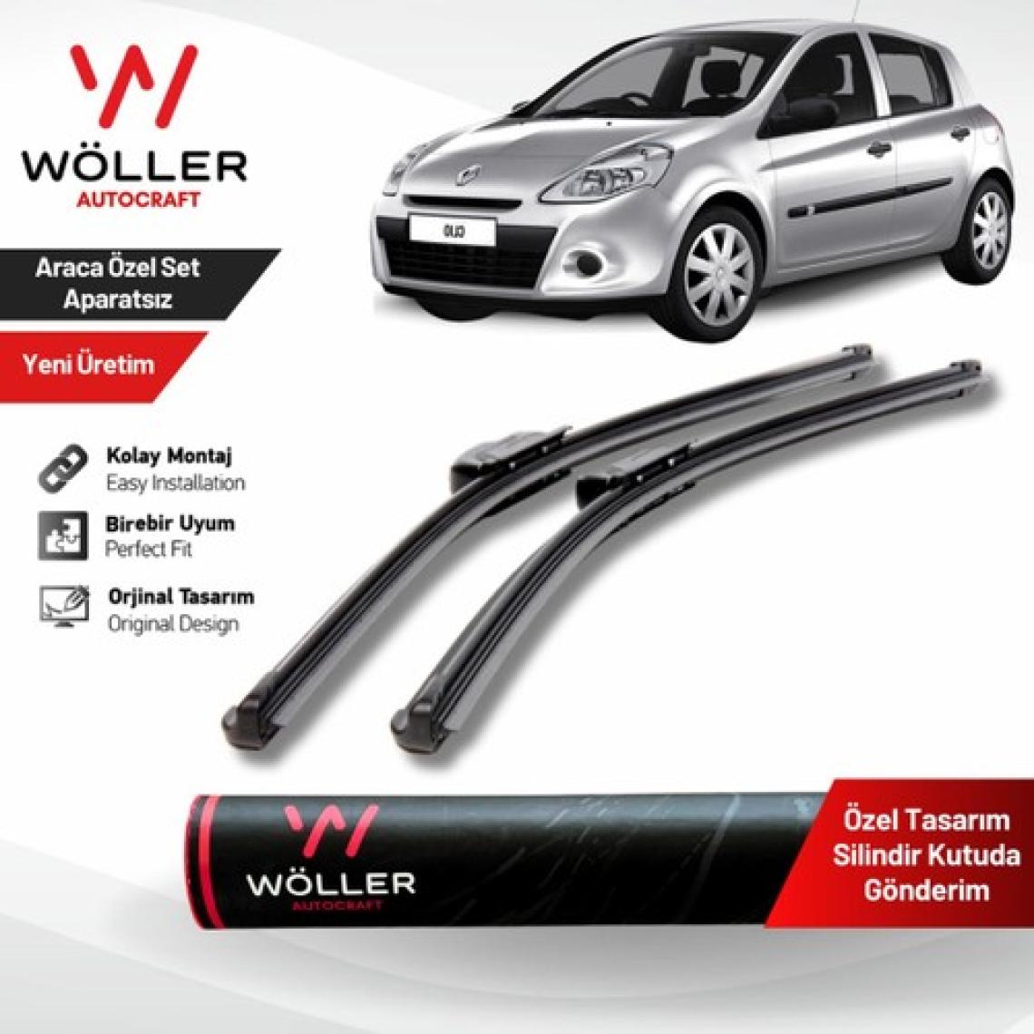 Wöller Renault Clio 3 Silecek 2006 2011 Silecek Takımı Araca Özel