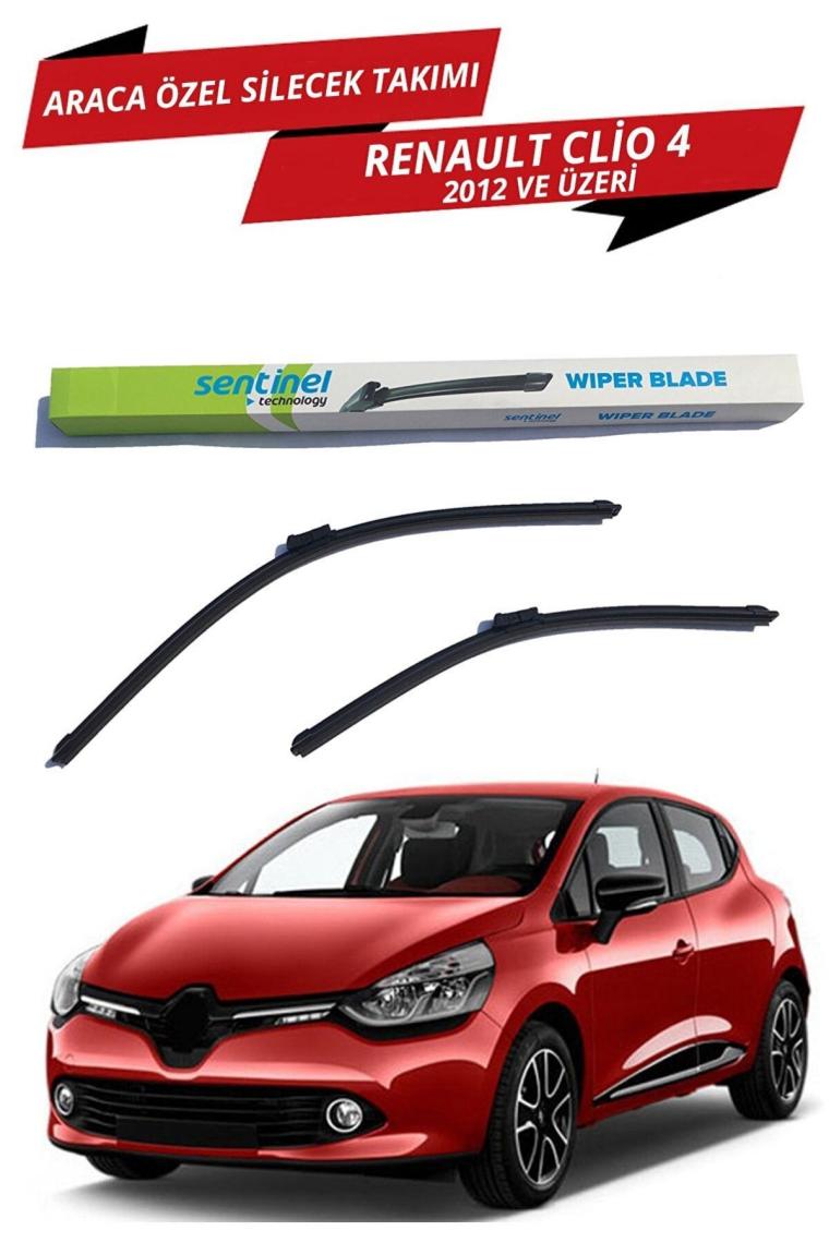 Sentinel Renault Clio 4 Araca Özel Ön Silecek Takımı Sağ Ve Sol