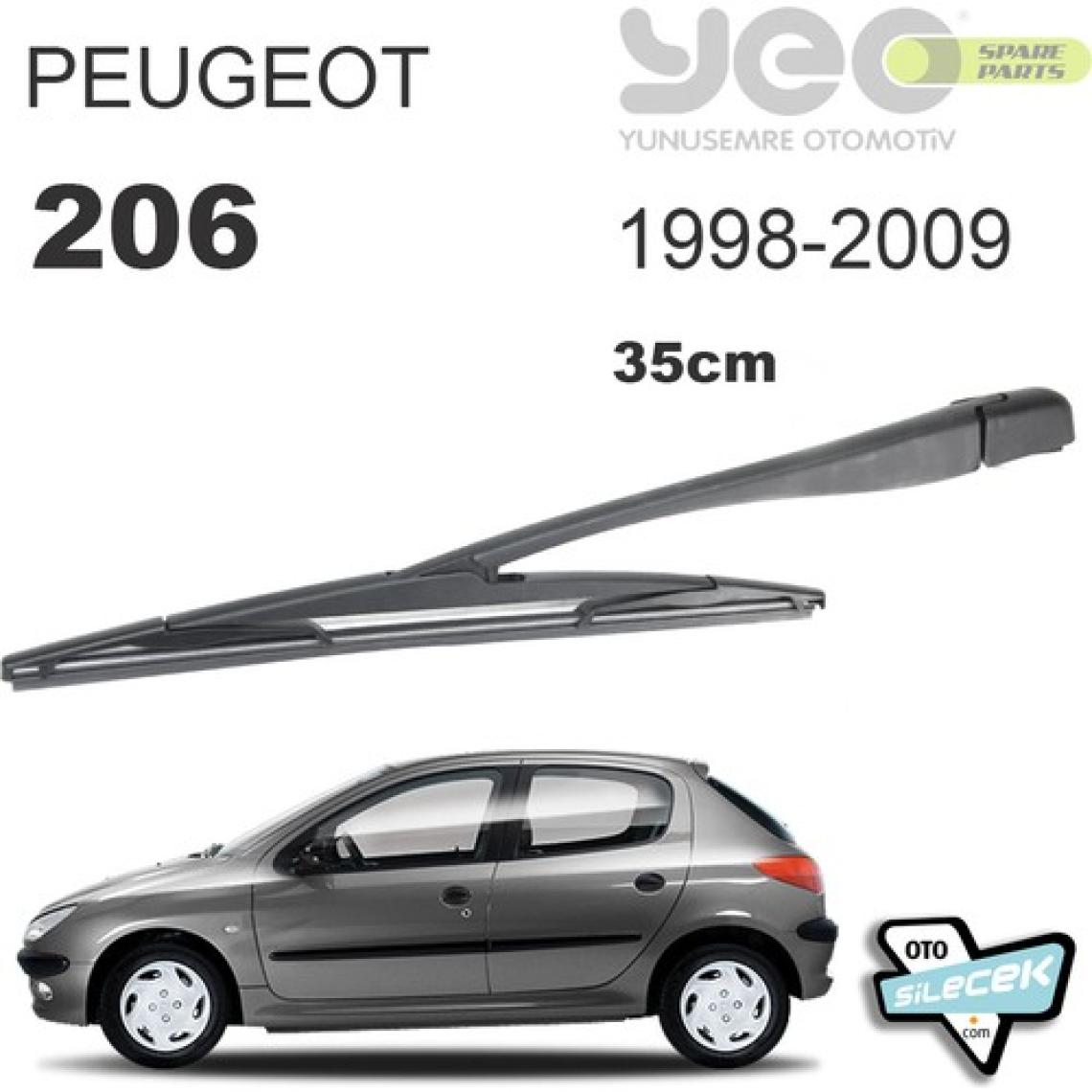 Peugeot 206 Arka Silecek Kolu 1998-2009