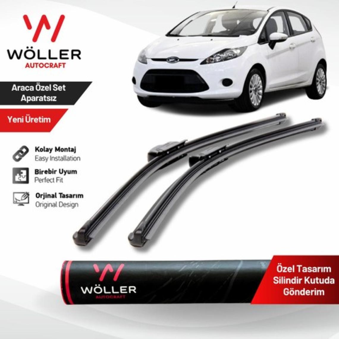 Wöller Ford Fiesta Silecek 2008 2017 Arası Uyumlu Silecek Takımı Araca Özel