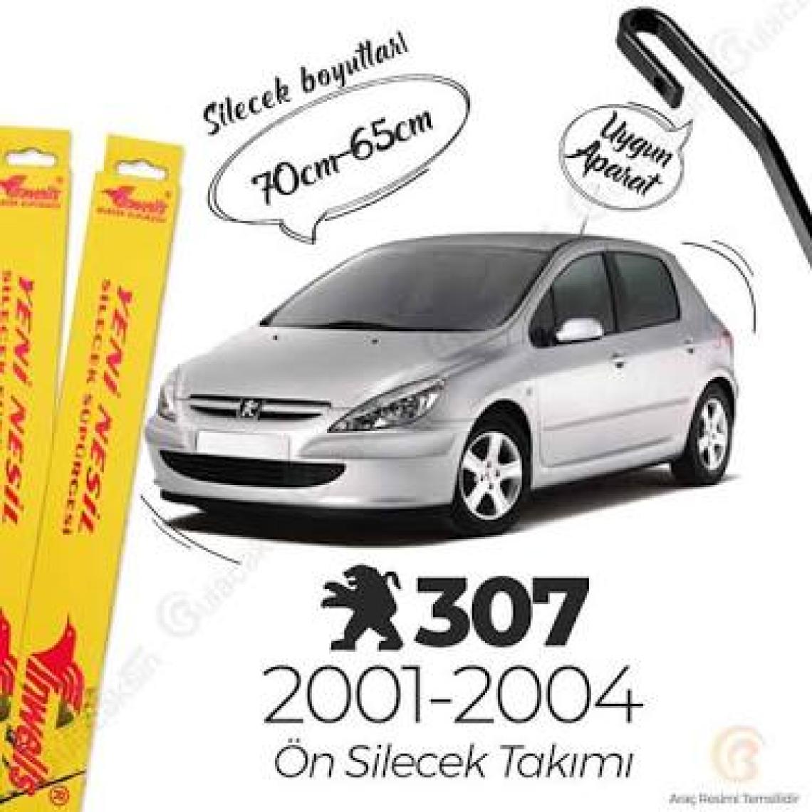 Inwells Peugeot 307 2001 - 2004 Ön Muz Silecek Takımı
